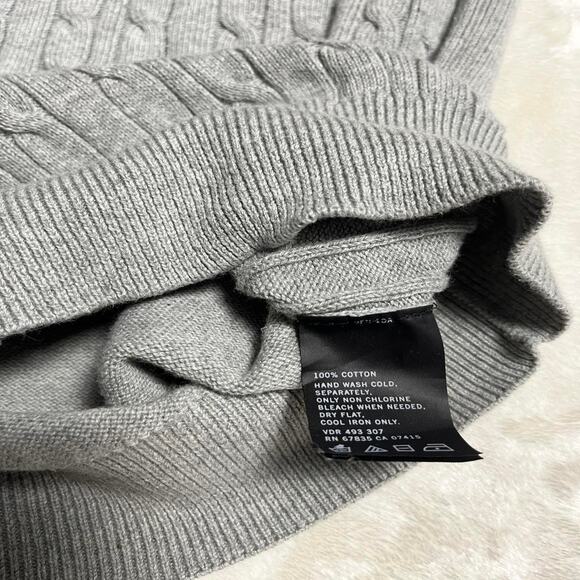 Marquette University Nautica Cable Knit Sweater Vest Men's XL Golden Eagle Fire - Picture 8 of 9